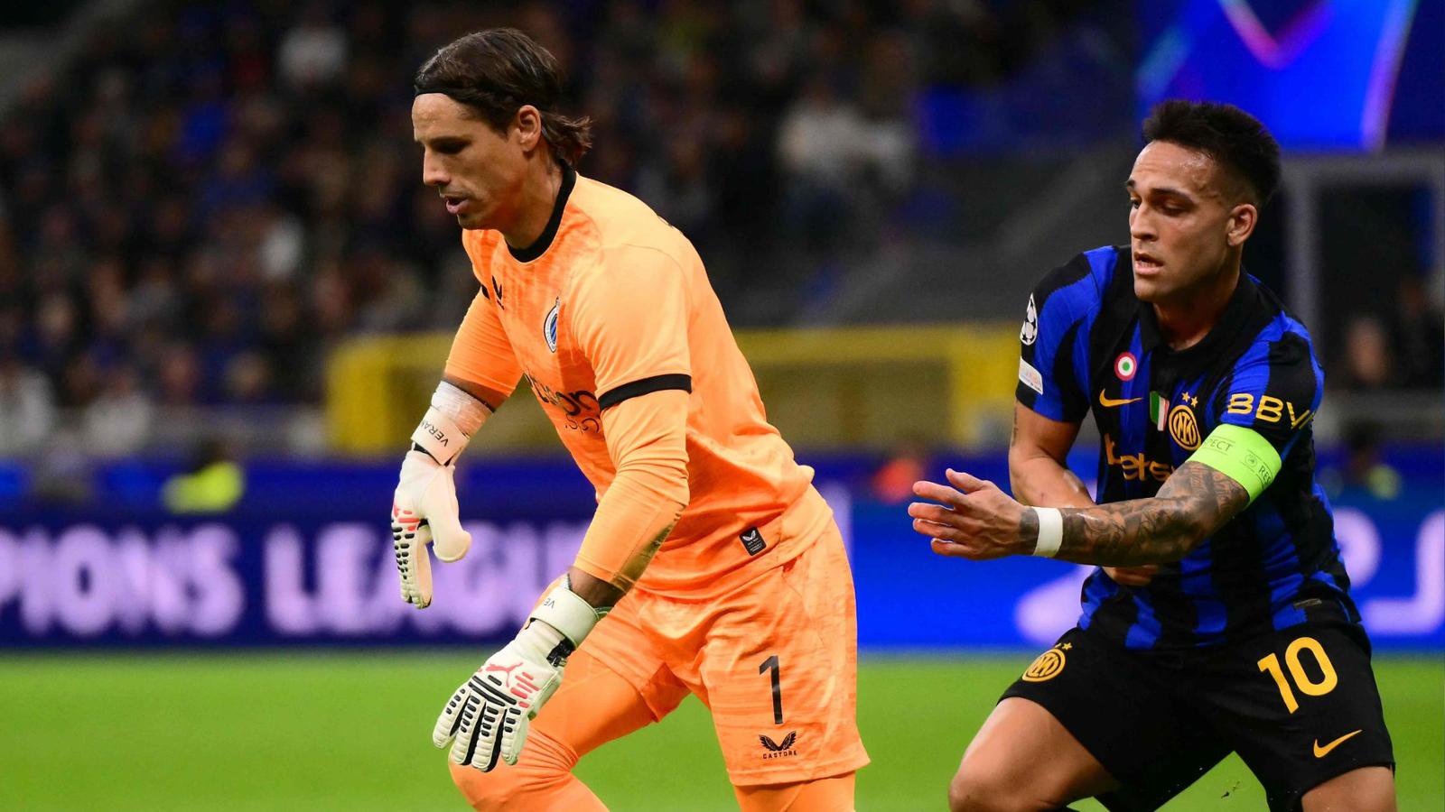Yann Sommer und Lautaro Martinez