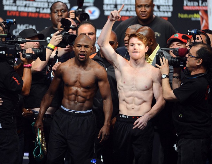 Mayweather and Canelo both made multi-millions from their fight