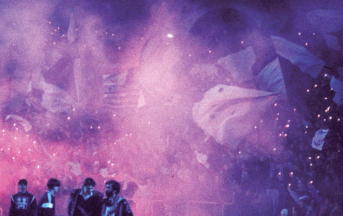 Le Virage Sud du Parc Lescure, désormais Stade Chaban-Delmas.