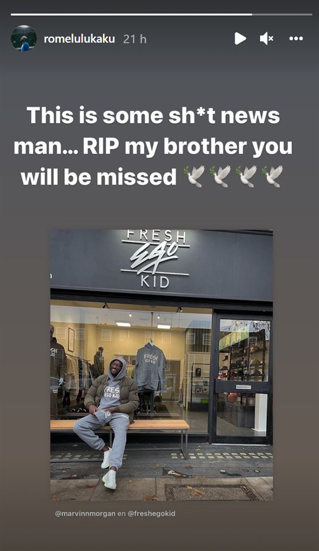 Romelu Lukaku est en deuil après la mort d'un ancien joueur devenu créateur de mode (photo)