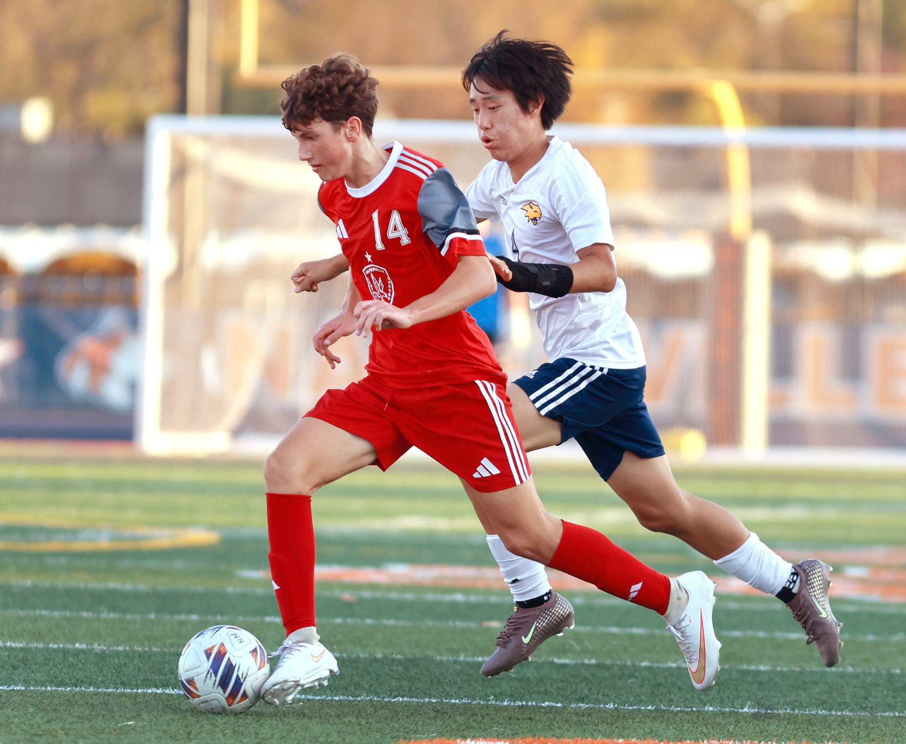 Naperville Central's Sebastian Martinez