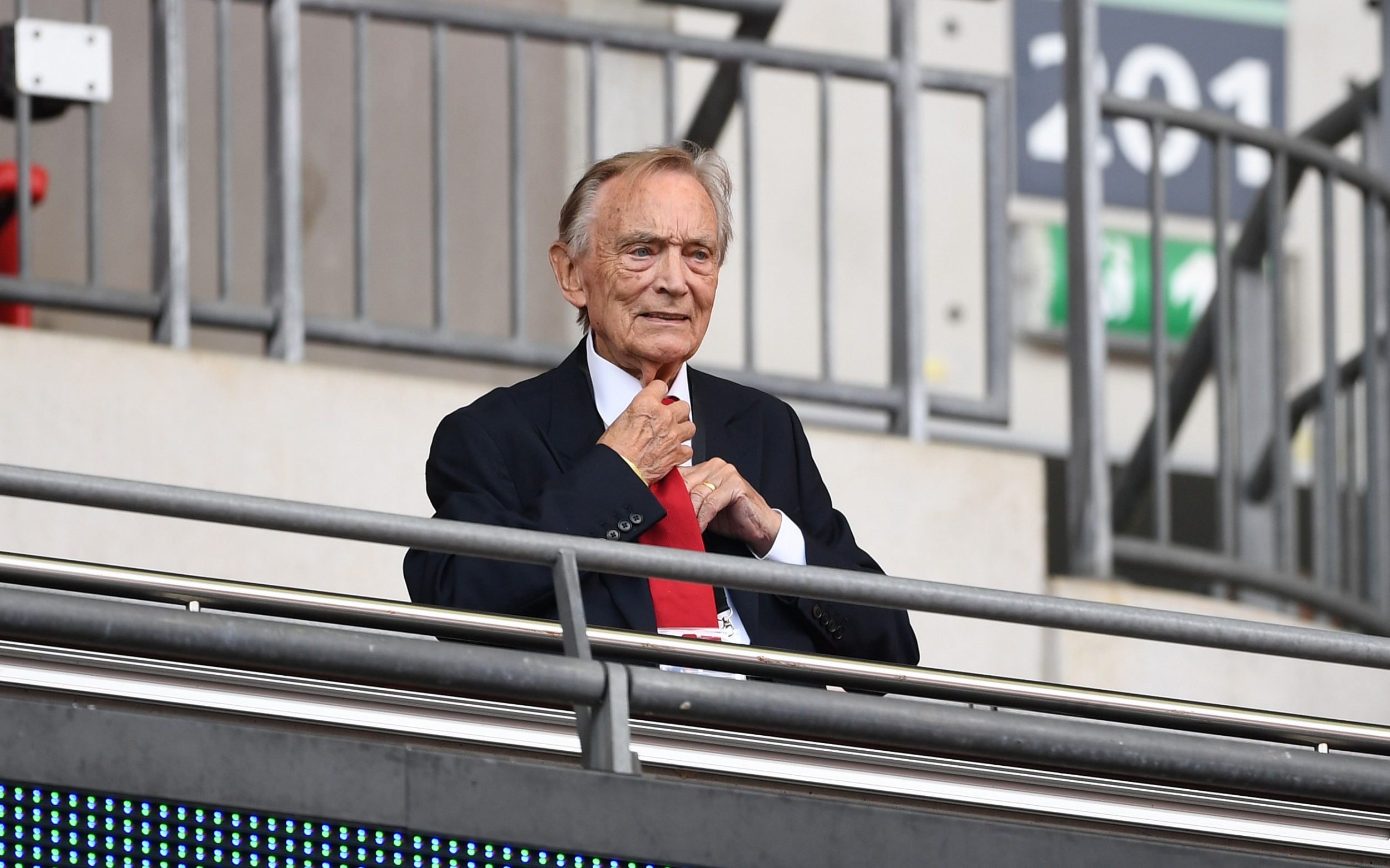 Friar at the 2020 FA Cup final, in which Arsenal beat Chelsea 2-1 behind closed doors at Wembley due to the Covid pandemic