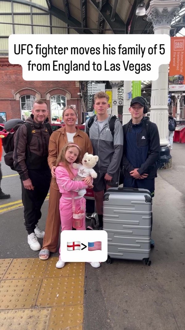 The Grants are all packed and on their way to Vegas