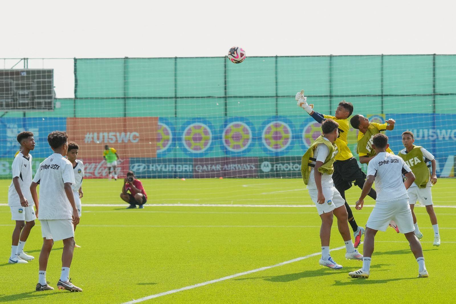 189 Nationen nehmen am U15-Turnier teil.