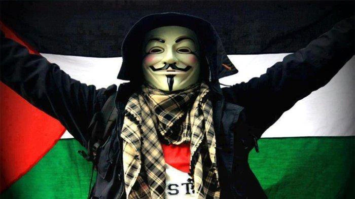Hacker Anonim Bobol Sistem IT Kementerian, Israel Diberi Waktu 48 Jam untuk Setop Agresi ke Gaza