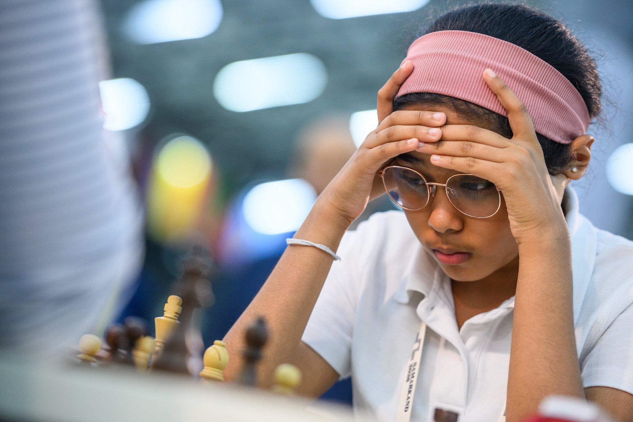 Bodhana Sivanandan will be awarded the WGM title formally later this year. Photo: Michal Walusza/FIDE.