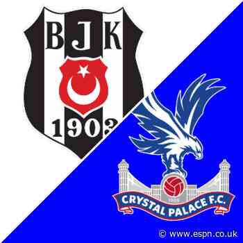 Crystal Palace settle for draw at 10-man Besiktas