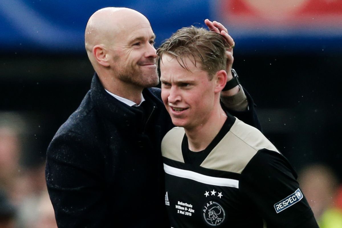 De Jong only has words of admiration for his former boss