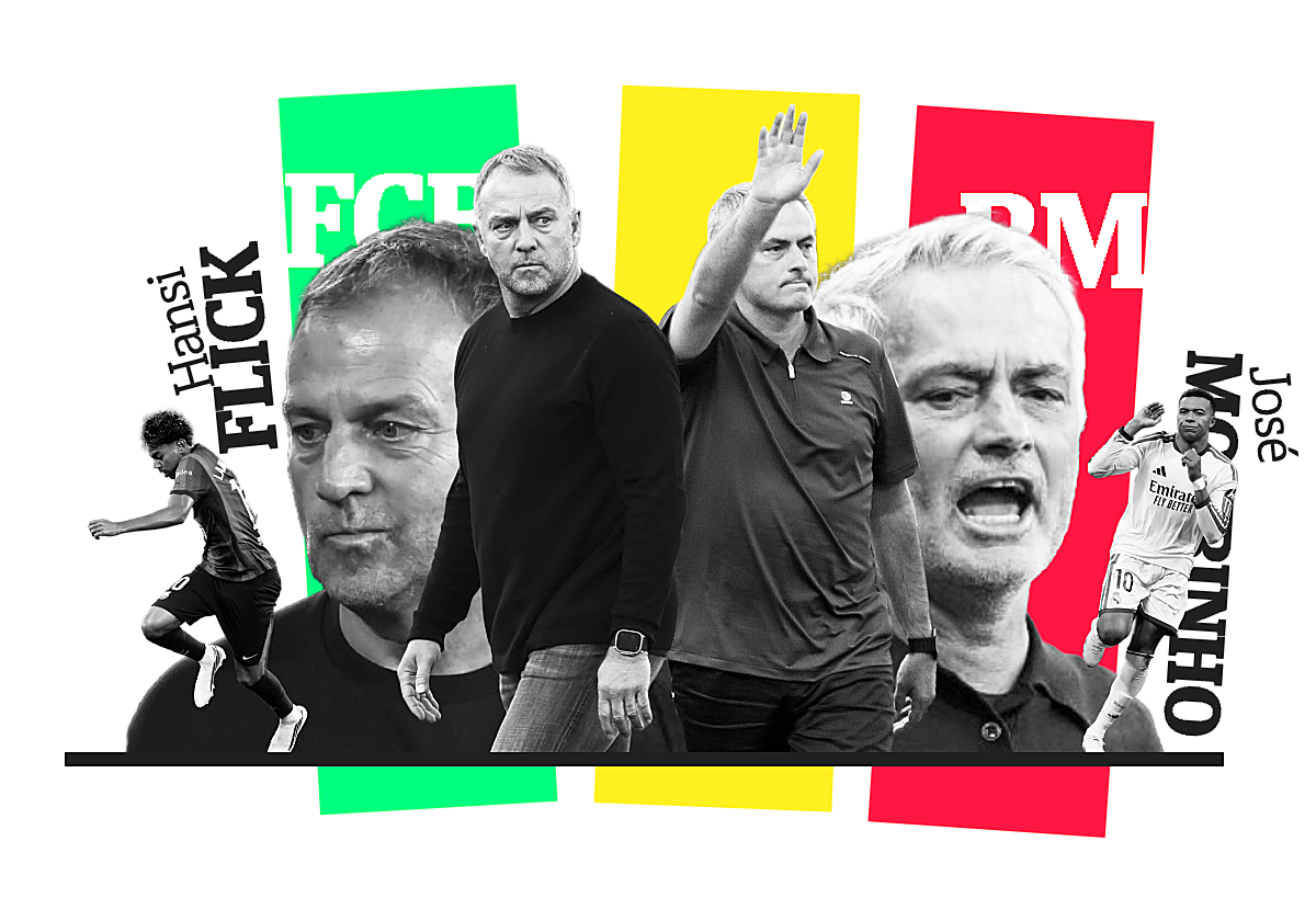 Mourinho returns to face Hansi Flick in El Clásico, says elcorreo.com