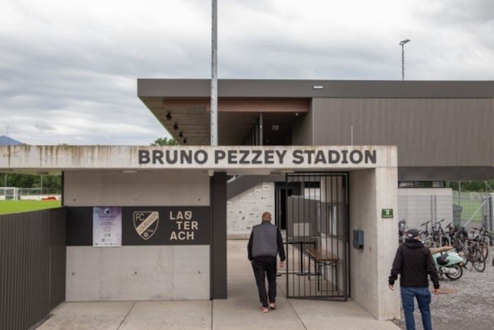 In Lauterach wurde das Stadion nach einem der großen Helden des Vereins benannt.