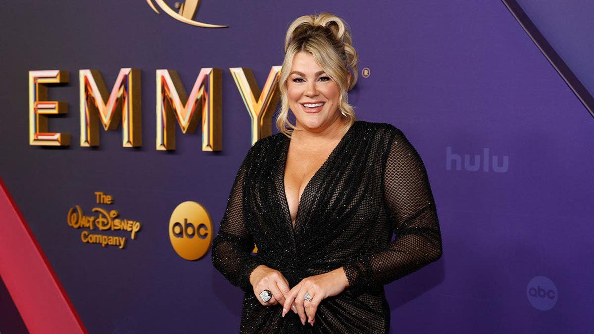 Heather McMahan at the 76th Emmy Awards at the Peacock Theater on Sunday, Sept. 15, 2024 in Los Angeles.