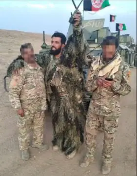The Afghan sniper killed by Taliban