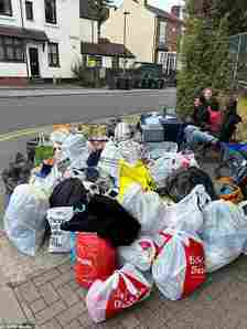 'Junkbusters' from Birmingham University who collect rubbish from students before they leave
