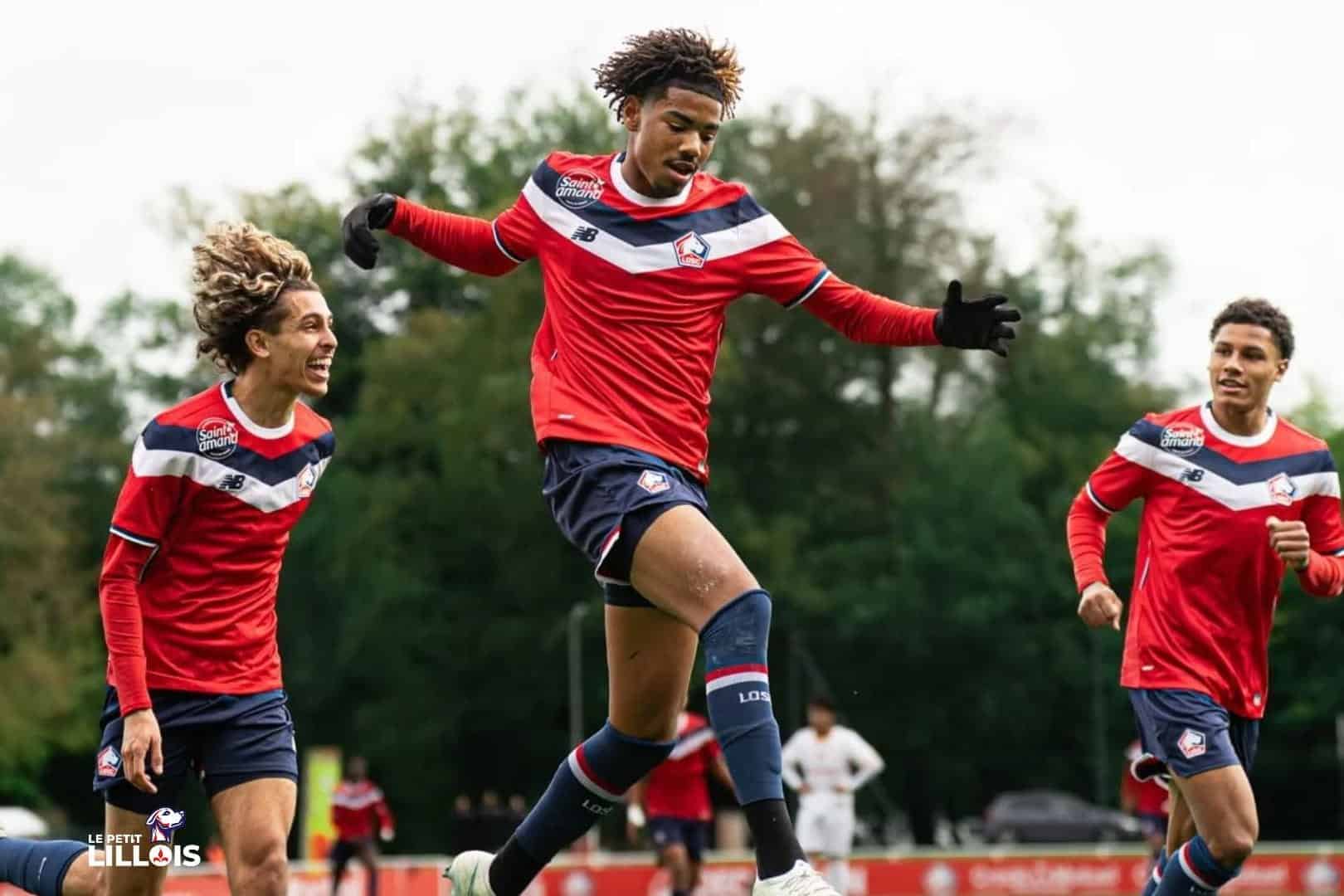 Ismaël Camara, joueur du LOSC en Youth League.