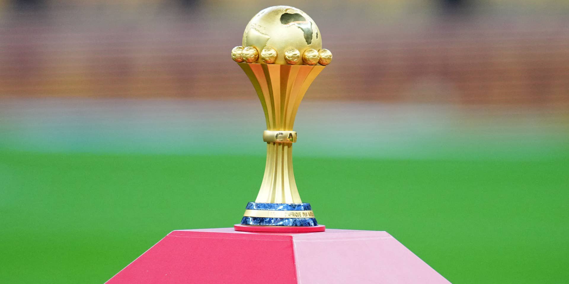 Die Trophäe des Africa Cup of Nations