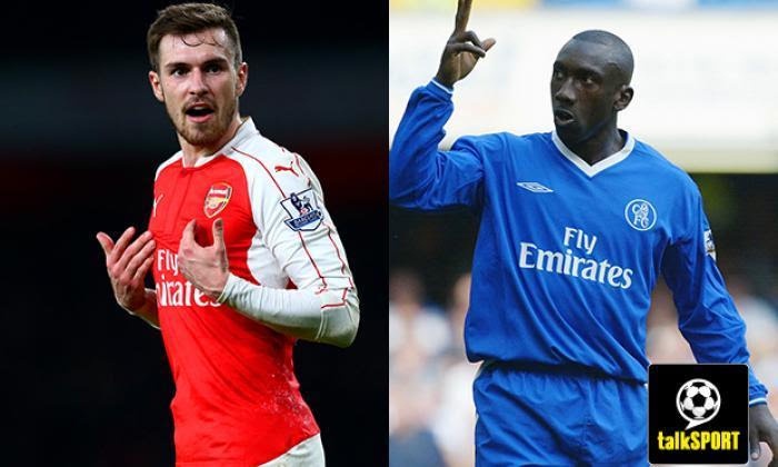 15. Aaron Ramsey and Jimmy Floyd Hasselbaink shared a changing room at Cardiff in the 2007/08 Championship season. Ramsey went on to sign for Arsenal in the summer of 2008, while Hasselbaink retired.