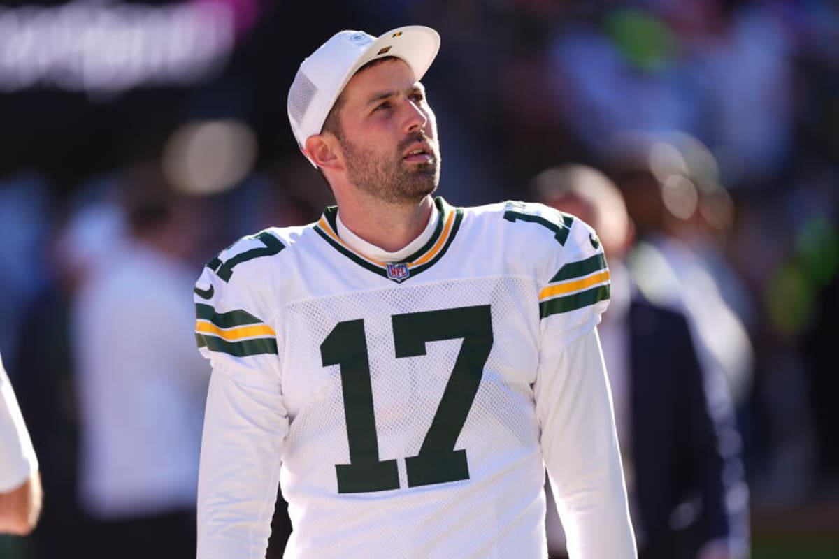Brandon McManus stands on the sideline before a game with the Green Bay Packers on December.