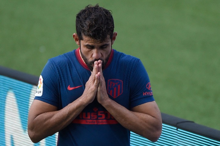 Diego Costa has posted an emotional goodbye to Atletico Mineiro