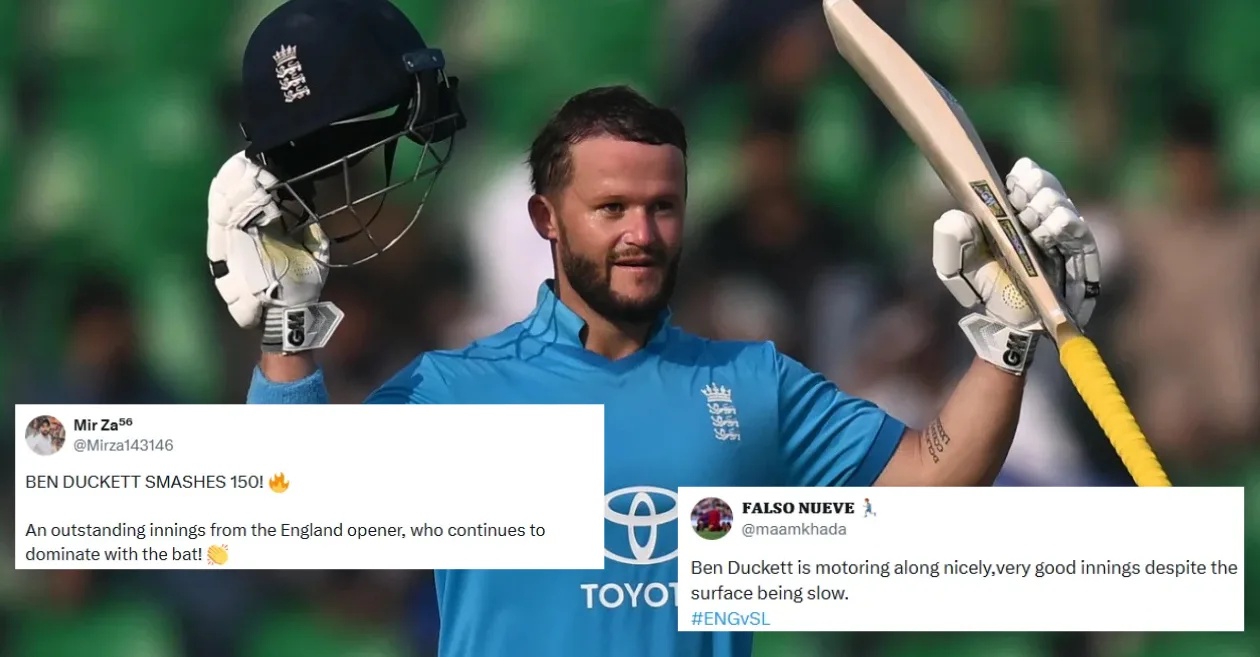 Fans react as Ben Duckett smashes back-to-back centuries against Sri Lanka in Pakistan ODI Tri-Series