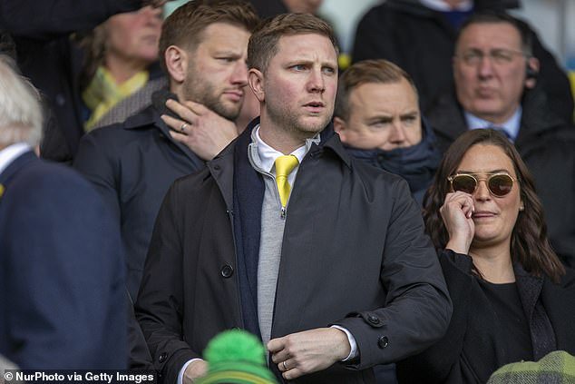 Sporting director Ben Knapper faced chants calling for his dismissal towards the end of Norwich's loss to Portsmouth last weekend