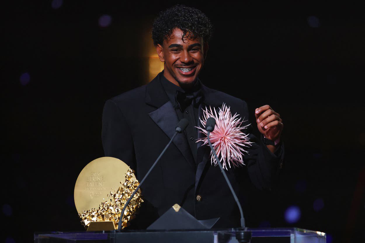 Lamine Yamal won the award for Men’s Young Talent of the Year