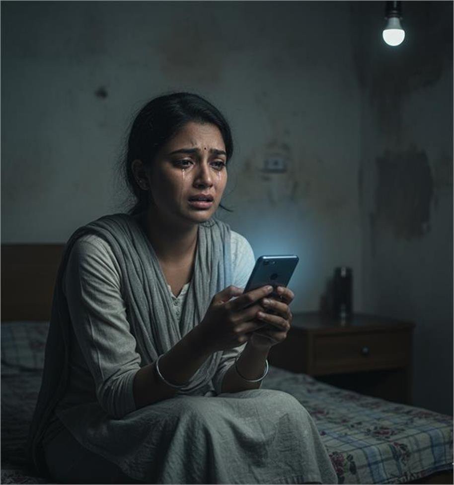 agra man took pictures of a young woman and threatened to make them viral