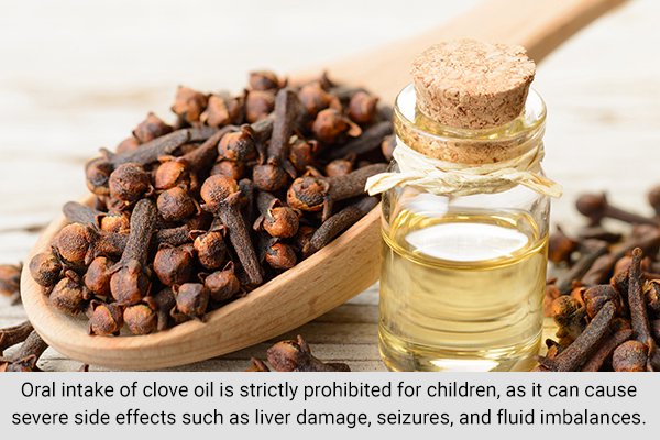 precautions to consider prior cloves usage