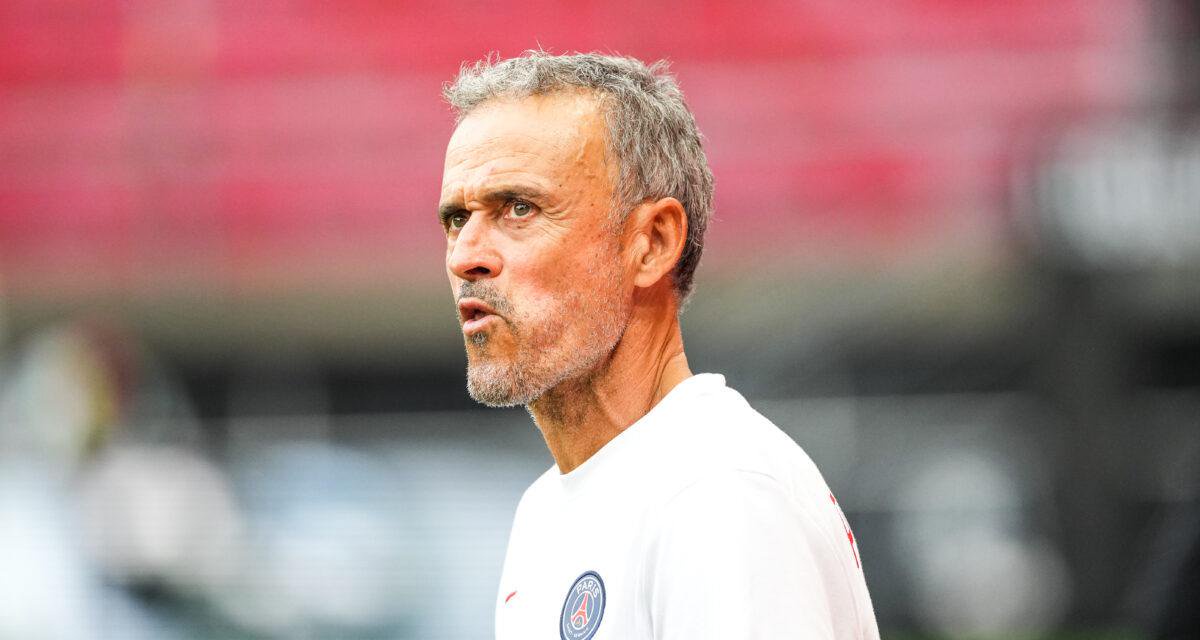 Luis Enrique, l'entraîneur du PSG