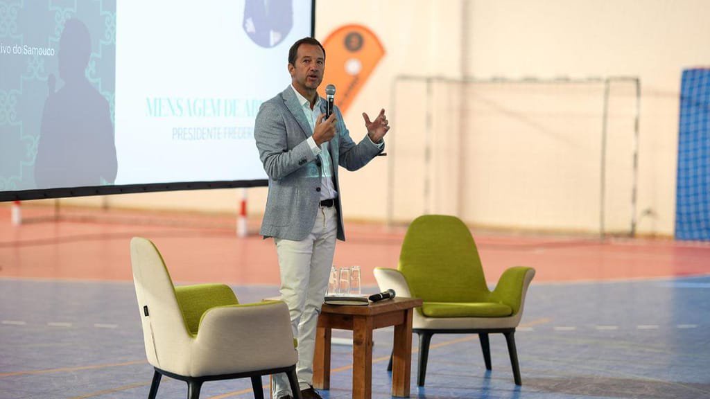 Frederico Varandas no Academy Day do Sporting (FOTO: Site Sporting)