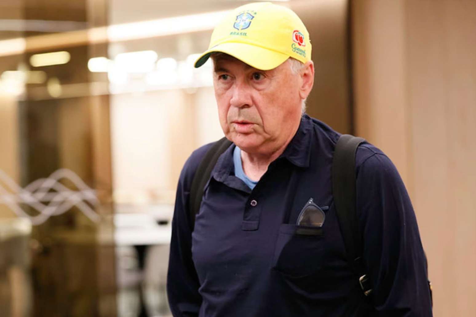 Carlo Ancelotti, técnico da Seleção Brasileira