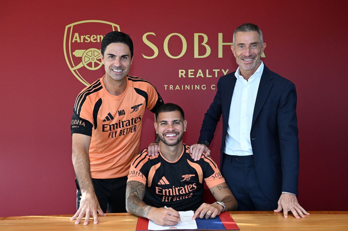 Bruno Guimaraes unveiled by Arsenal