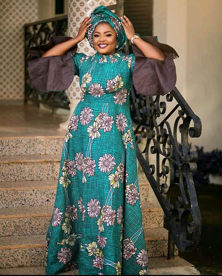 hausa gown styles