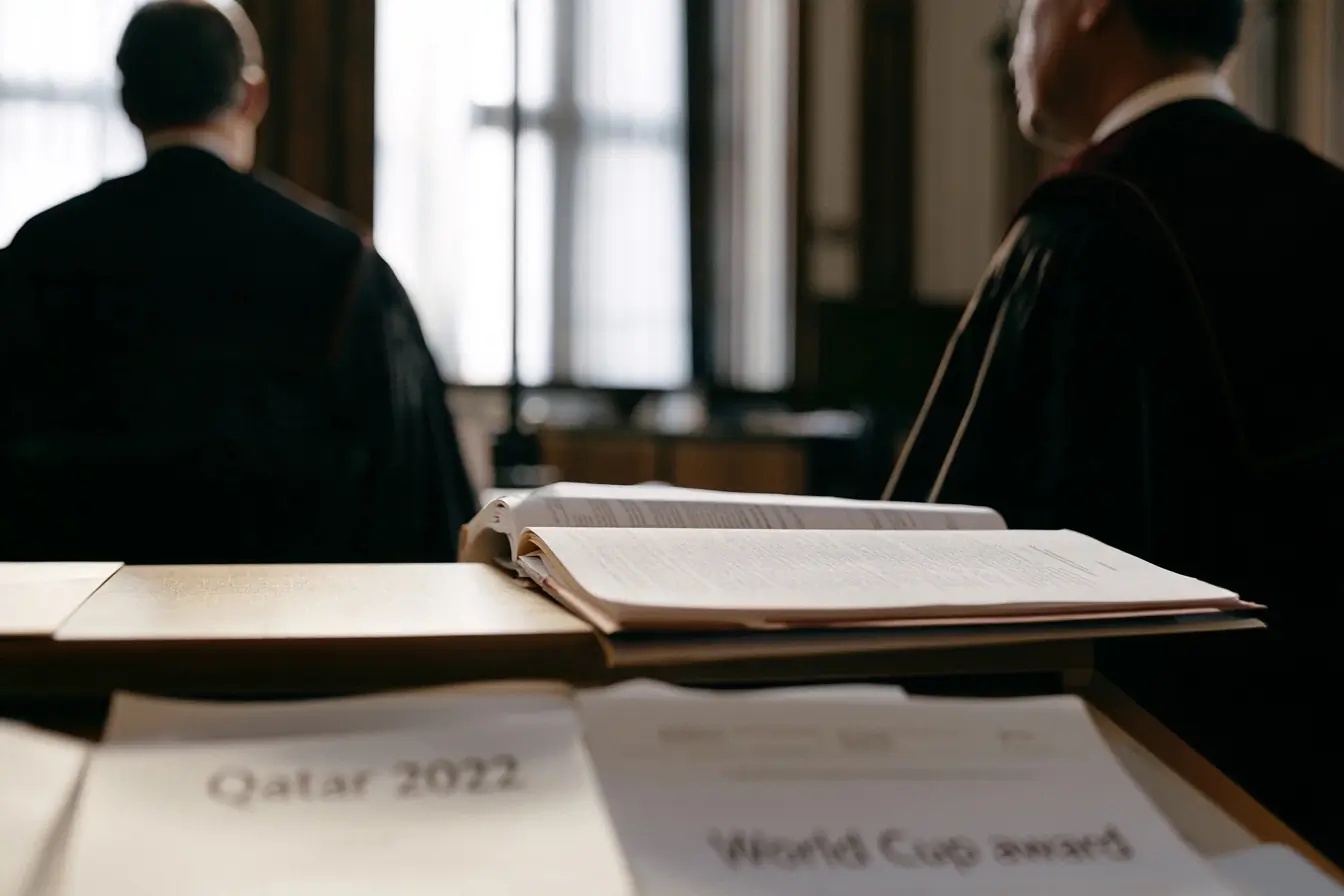 Dossier Qatar 2022 sur un bureau de justice