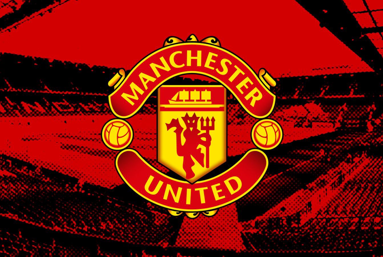 Manchester United flag graphic