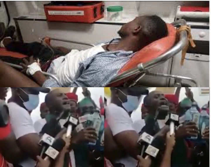 Man who cursed Nana Addo with eggs and schnapps lands in the hospital
