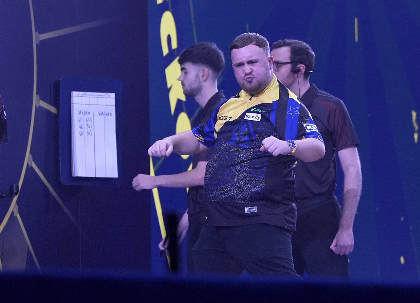 Luke Littler has taken darts to a new dimension (Peter Byrne/PA)