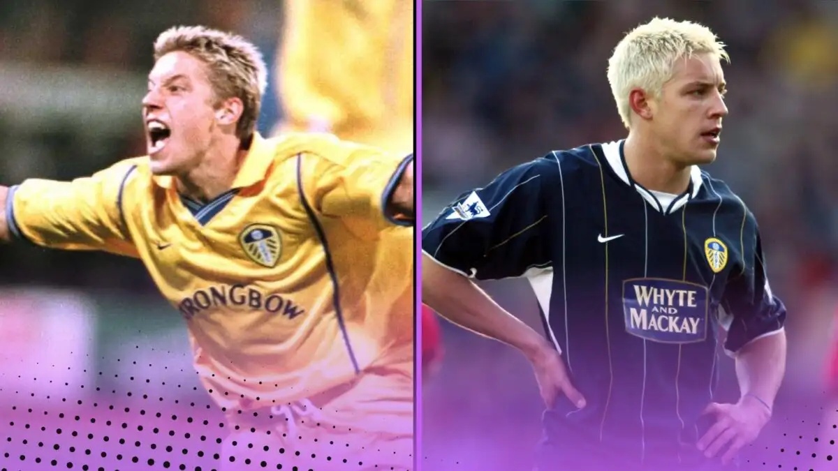 Alan Smith playing for Leeds