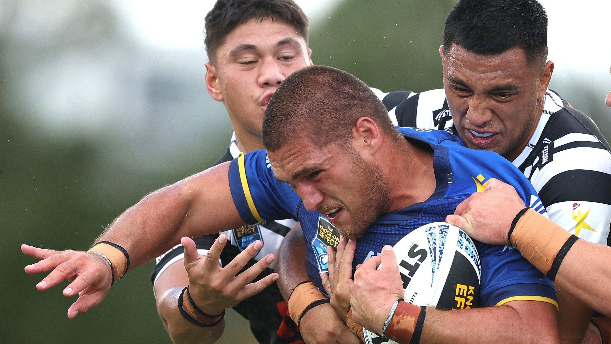 Wiremu Greig in action for Parramatta Eels in the New South Wales Cup