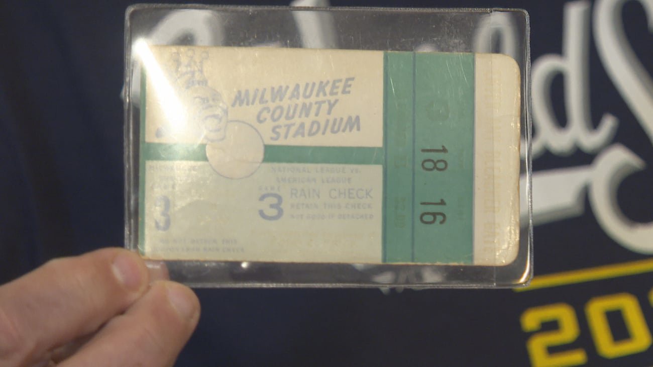 1957 World Series Game 3 ticket sold for $2.