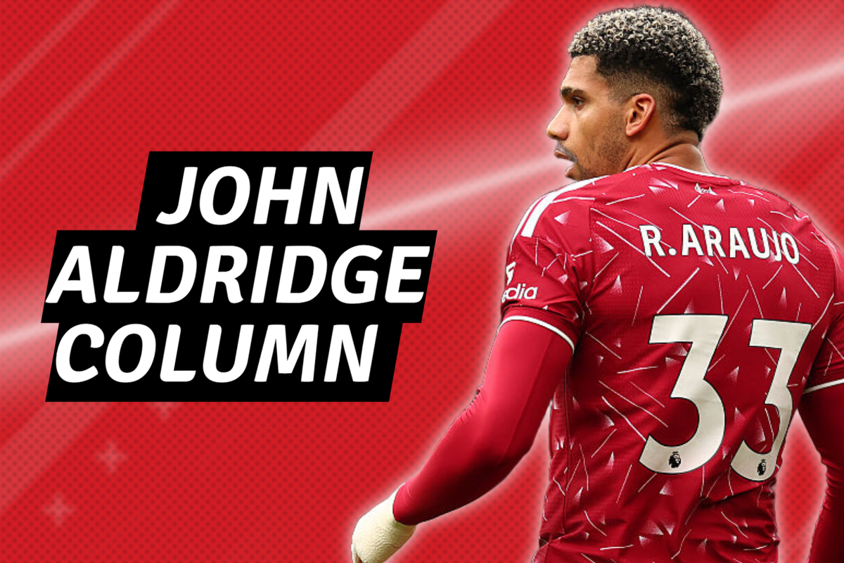 Our columnist was mightily impressed by Ronald Araujo's performance for Liverpool at the weekend 