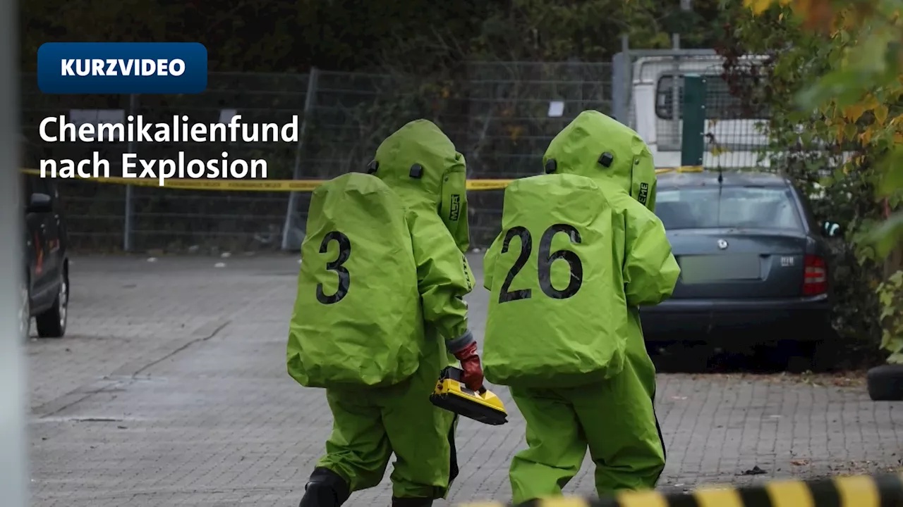 Explosion in Bochum-Gerthe: Ein Mann ist tot - war es ein Drogenlabor?