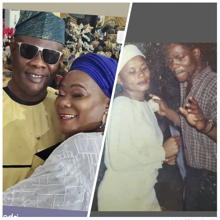 Yoruba Actor Yinka Quadri Shares Throwback Pictures Of Himself And His Wife.