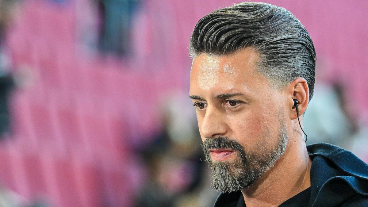 Der Kopf von Sandro Wagner