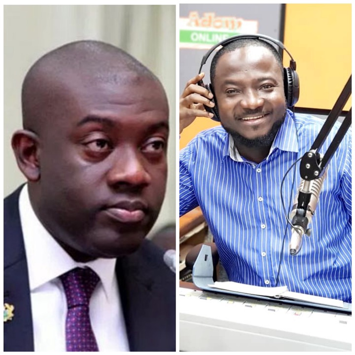 Hon. Kojo Oppong Nkrumah pays medical bills and surgery cost for 8 years old blind girl