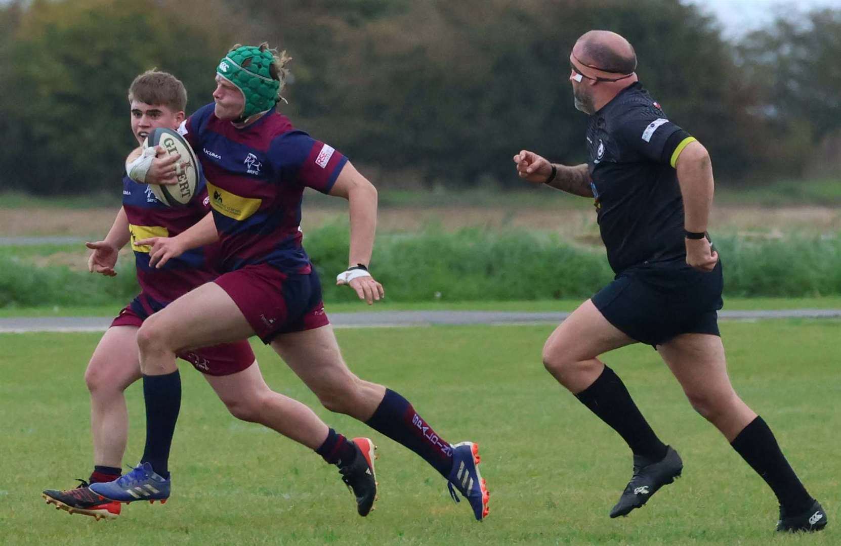 Second team action from Spalding's home win over Kesteven. Photo: Sarah Bartlett