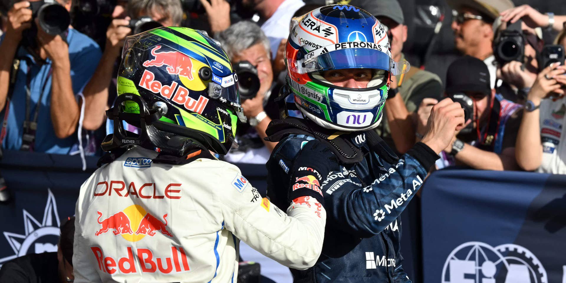 Kimi Antonelli setzte sich im Qualifying vor Max Verstappen durch.
