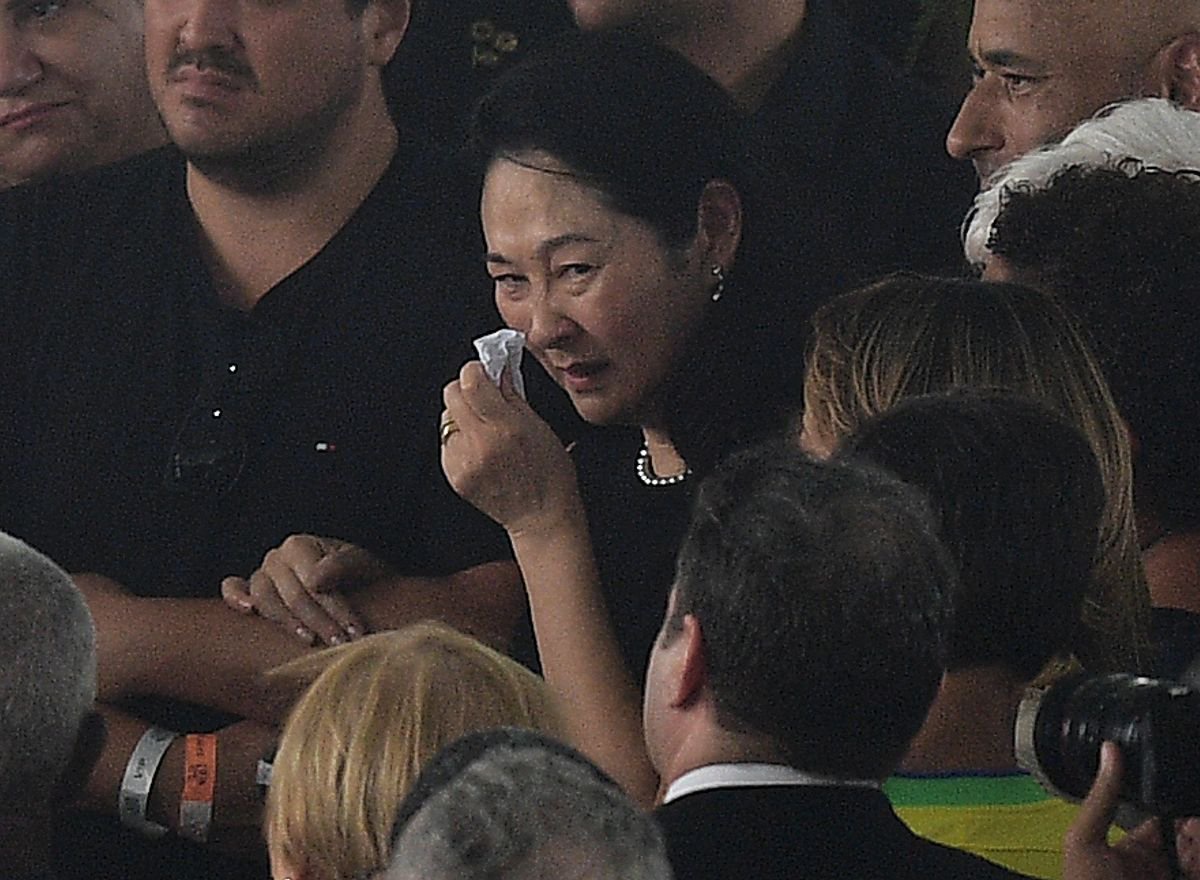 Pele's widow Marcia Aoki
