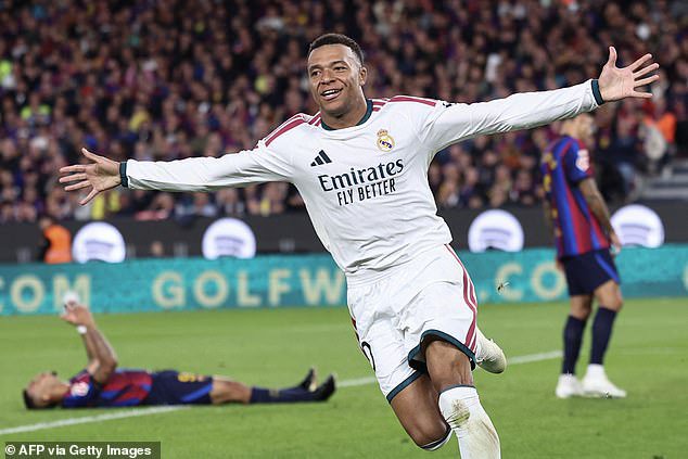 Mbappe struck twice, capitalising on defensive errors from the La Liga leaders