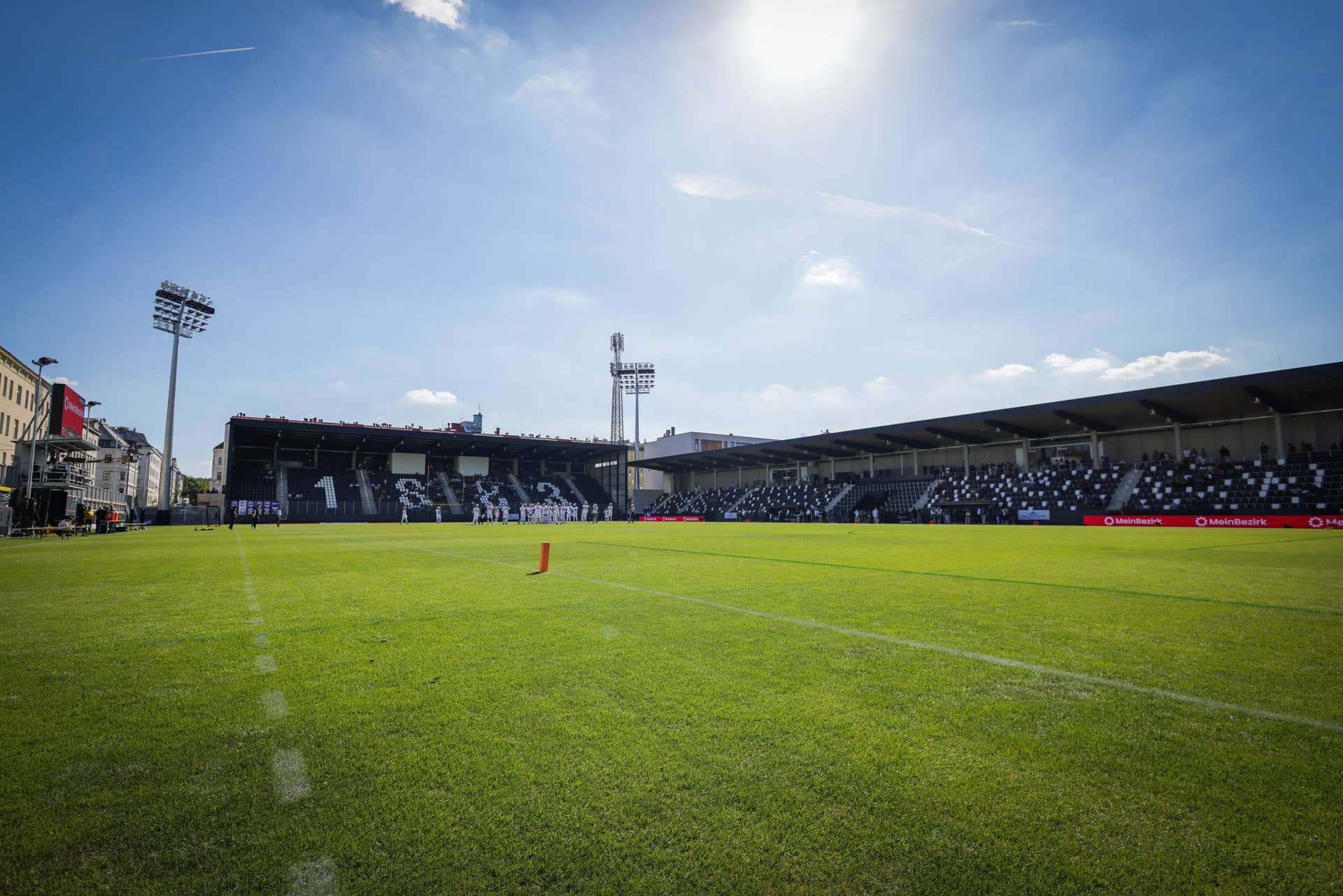 Schmuckstück: Das neu eröffnete Wiener Sport Club-Stadion.