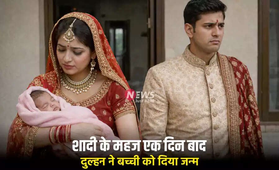 शादी के एक दिन बाद दुल्हन बनी मां, परिवार में मचा हड़कंप